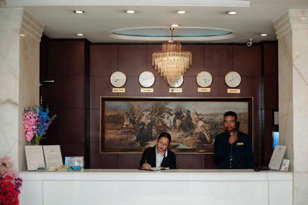 Boutique Hotel Kathmandu Reception
